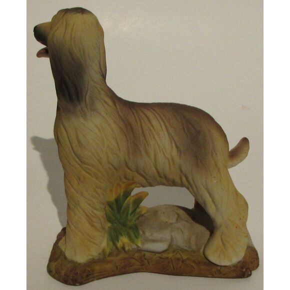 Afghan Hound vintage porcelain figure dog puppy - Picture 4 of 7